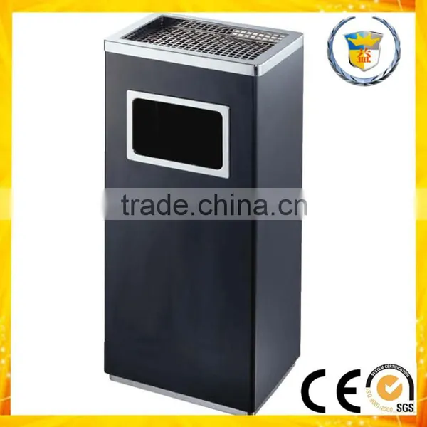 Restaurant Convenient Waste Garbage Bin Galvanized Dustbin photo-2