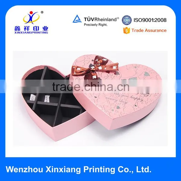 Luxury Heart Shape Birthday Gifts Chocolate Packaging Boxes photo-2
