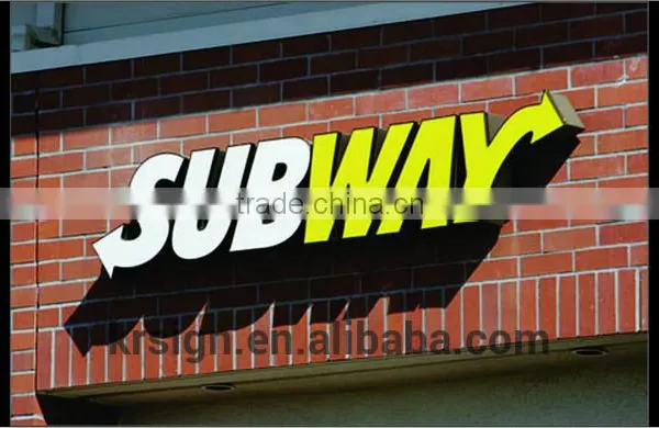 Led Light Sign Using for Toilet Sign Light and Outdoor Led Sign Lighting