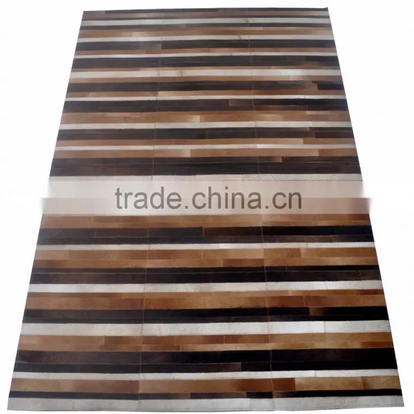 Hair-On Cowhide Leather Carpet M-73 photo-3