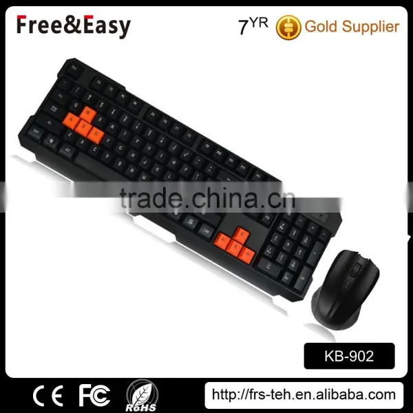 2.4G Wireless Keyboard and Optical Mouse Combo for Tablet Desktop PC photo-2