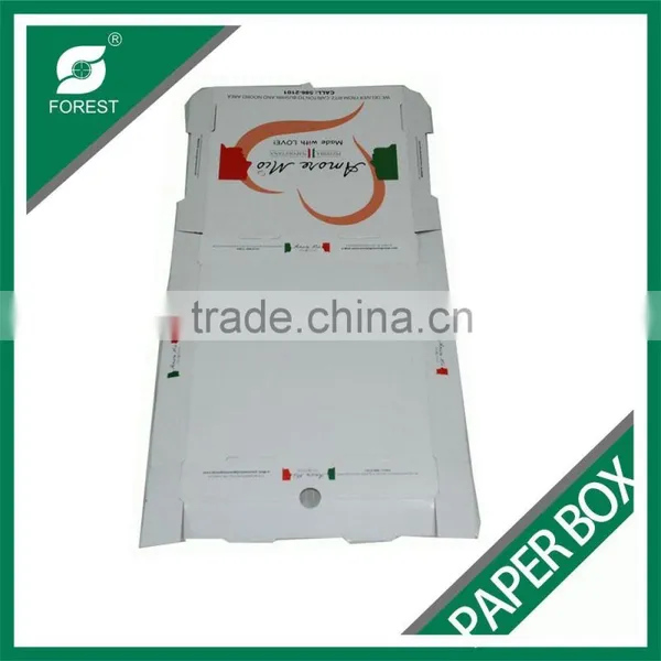 HIGH END OFFSET PRINTING E FLUTE PIZZA BOX photo-3