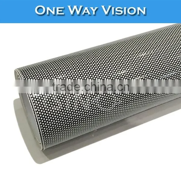 Self Adhesive Glass Sticker One Way Vision Car Window Film photo-2