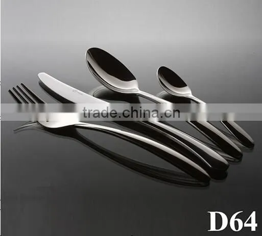 Set of 4 Pcs Flatware Sets Spoon Fork and Knife