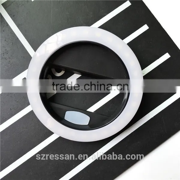 Mobile Phone Micro-usb Led Flash Light Portable Beauty Selfie Ring Light Mobile Phone Lights photo-5