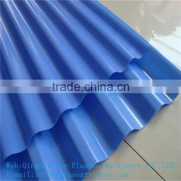 Pvc pc Trapezoidal Roof Production Line photo-5