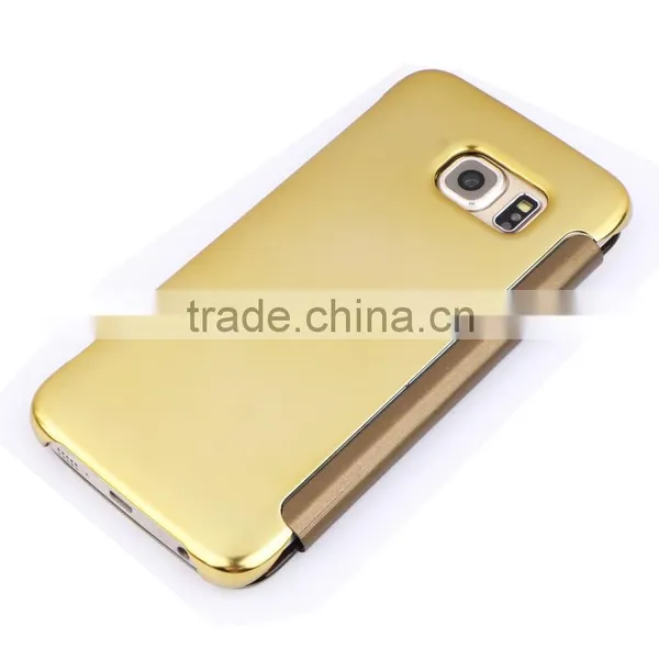 High Quality Make Up Case With Llight True Mirror,Flip Mirror Case For Iphone 6 photo-3