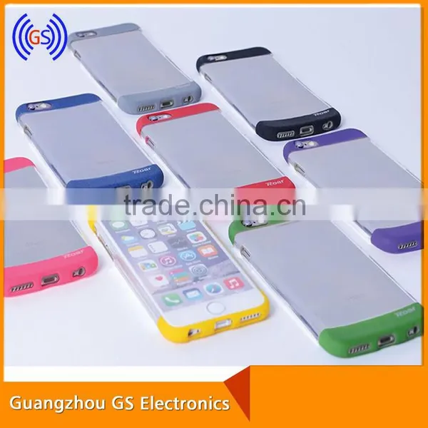 High Quality Fanshion Plating TPU Case For Iphone 6,Luxury Clean TPU Case For Iphone 6 photo-6
