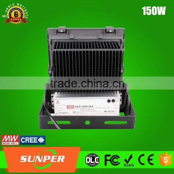 Led Flood Light DLC Outdoor Lighting Alumium Body Housing Insde Smd Chips photo-2