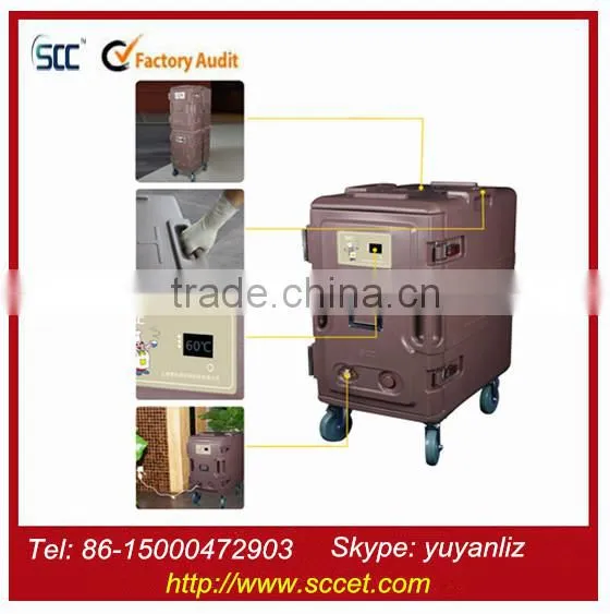 116ltr Single Door Plastic Food Heater Cabinet, Heated Banquet Cabinet photo-4