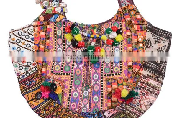 Girls Shoulder Bags Handmade Vintage Ladies Bag photo-3
