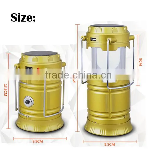 Portable Solar LED Flashlight for Camping photo-4