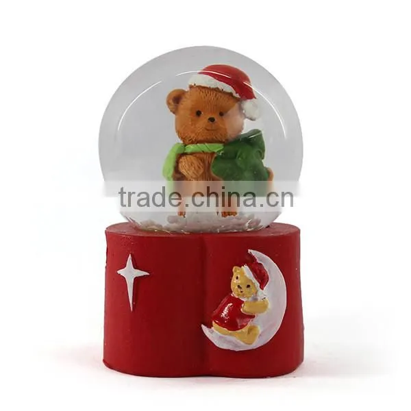 Polyresin Bear Snow Globe photo-2