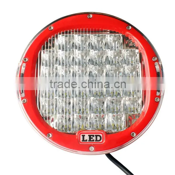 12v 5 Watt Cre e Super Bright 9'' Red,blue,black,yellow 9 Inch 96w Led Work Light Headlight Quality Choice photo-4