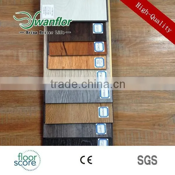 Unilin Click PVC Flooring Wood Design Handscraped Surface