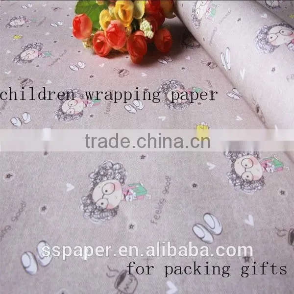 Printed Wrapping Paper Sheet Paper Plate Raw Material photo-2