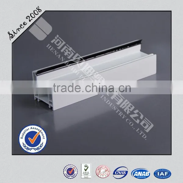 Horizontal Opening Style Upvc Plastic Casement Window Profile; PVC Casement Profile photo-3