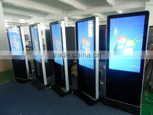 57 Inch Floor Standing Windows System Touch Screen LCD Advertising Player photo-2