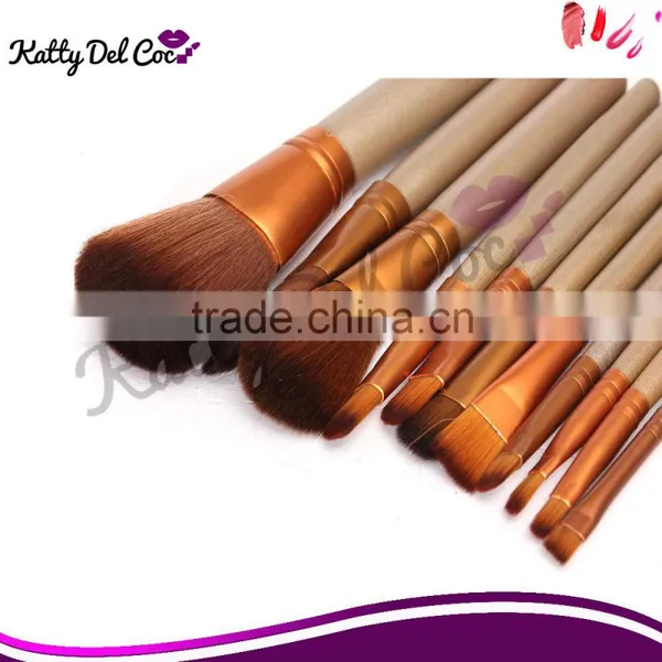 12pcs Naked Make up Brushes Professional Manufacturers China photo-6