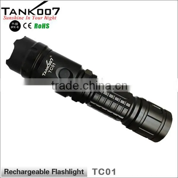 2015 OEM/ODM Rechargeable Flashlight Emergency Led Flashlight photo-5