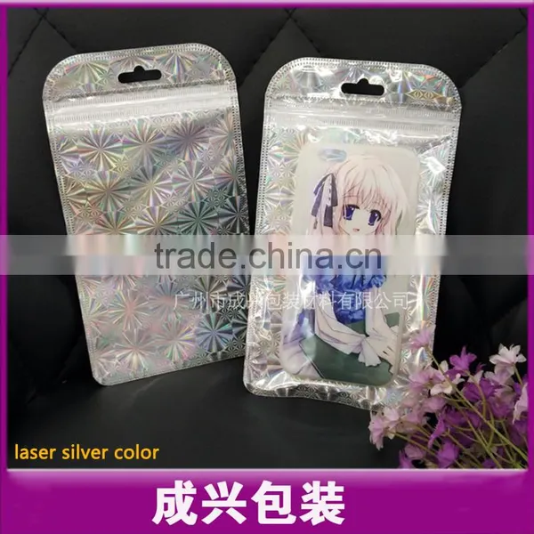 New Laser Packaging Zipper Pouch of Mobile Case Can Easy Packaging Tpu Case photo-2