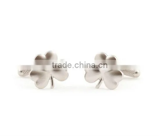 Clover Cufflinks Silver cufflink for women and girl's cufflink