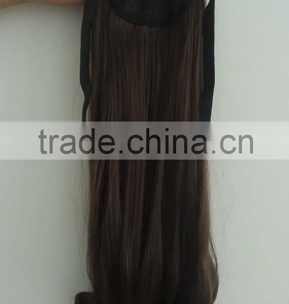 Brazilian Human Hair Drawstring Ponytail photo-2