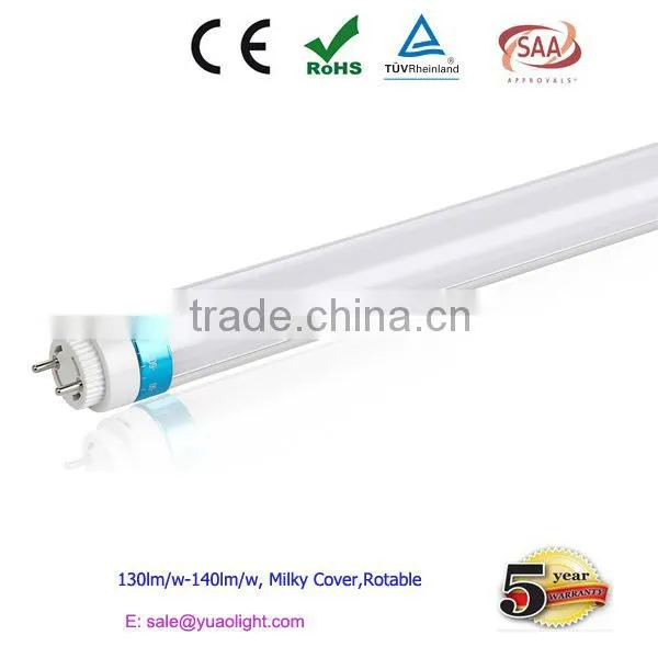 Rotable 120 To180 Degree Low Power Tube Led T8 Tube 1.5M 22W photo-3