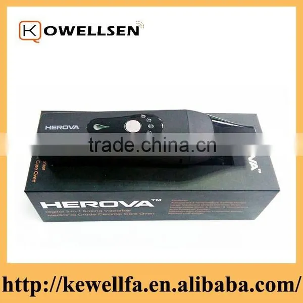 2016 Cigarette Manufacturers Dry Herb Vaporizer With Ceramic Heating Chamber Dry Herb 3 IN 1 Herova Dry Herb Pen/Herova photo-3
