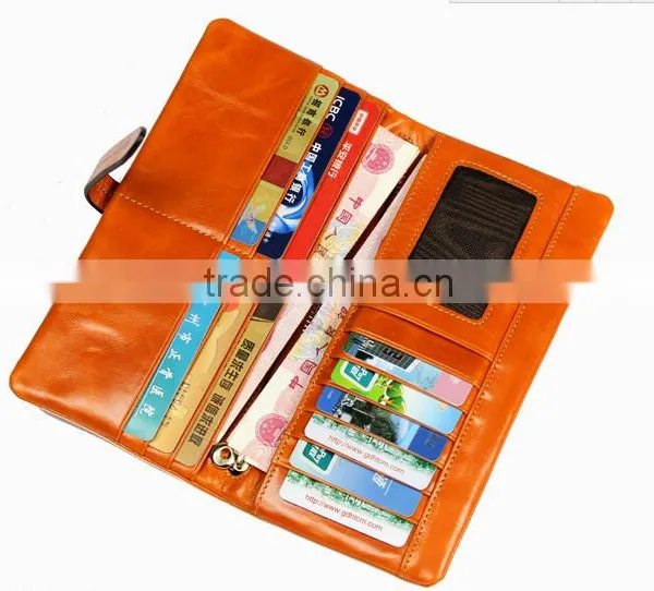 2015 Boutique Woman's Long Leather Wallet Kangjiaxu Manufacturer photo-6