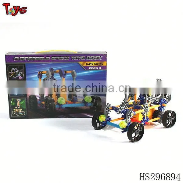 Cheap 145pcs Battery Operated Children Plastic Building Blocks