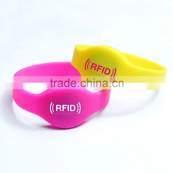 Protocol ISO11784 LF 125Khz Adjustable Silicone Wristband