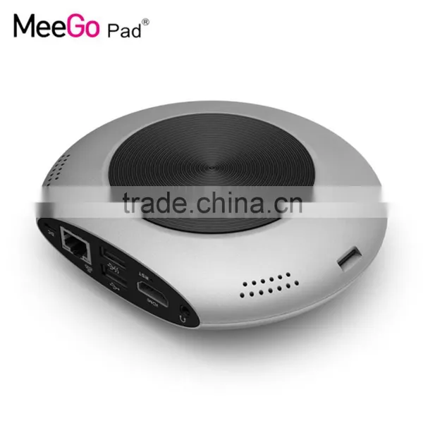Meegopad Mini PC T04 tv Hdmibox Intel Quad Core Cherry Trail Z8300 CPU, Support 2.4G & 5G WIFI and LAN, Cooling Fan photo-3