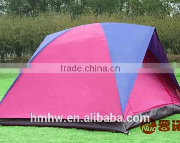 2 Person Double Layer Single Door Camping Tent