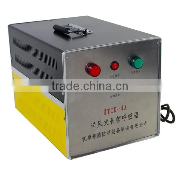 4 Person Full Face Electric Blower Airline Protective Respirator HTCK-4A photo-2