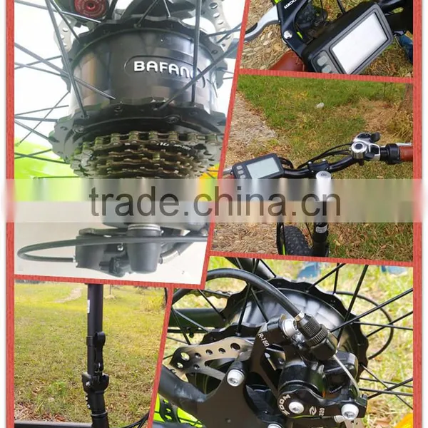 Mini Fat Tire Folding Electric Bicycle Mountain Bicycle in China photo-3