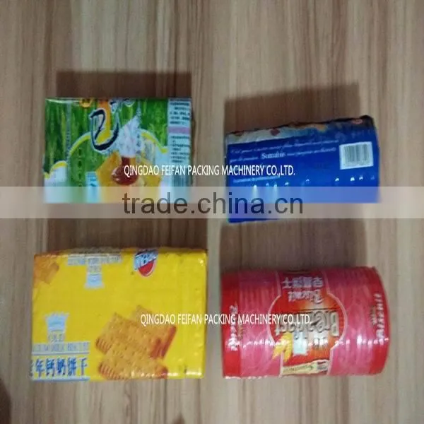 PLC Control Automatic Envelope Type Biscuit Trayless Wrapping Machine photo-3