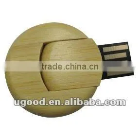 Swivel USB Flash Drive Wooden