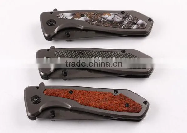 OEM 440 Blade Pocket Knife With Titanium Surface photo-6