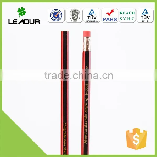 Wholesale Wooden Pencils With Eraser Supplier photo-3