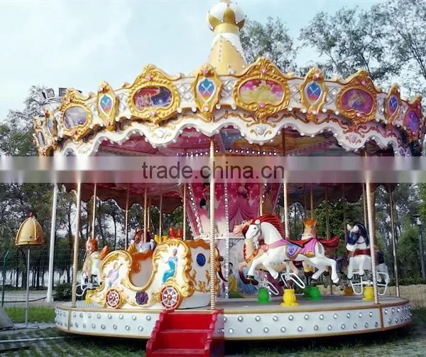 Kid Cartoon Merry go Round Cotton Candy , Lovely Children's Merry go Round photo-3