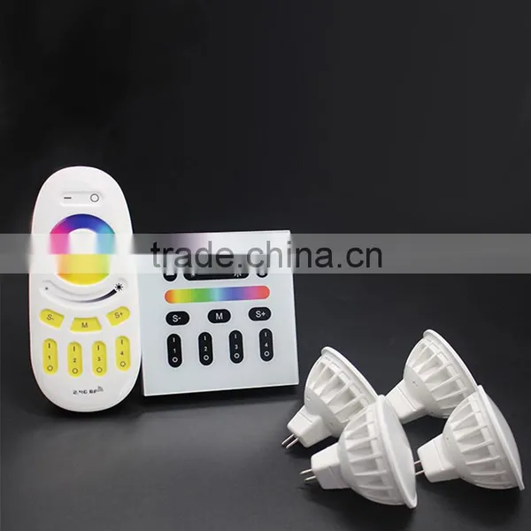 2016 Hot Sale 2.4G 4W MR16 Rgbw Led Spotlight With Remote Control photo-6