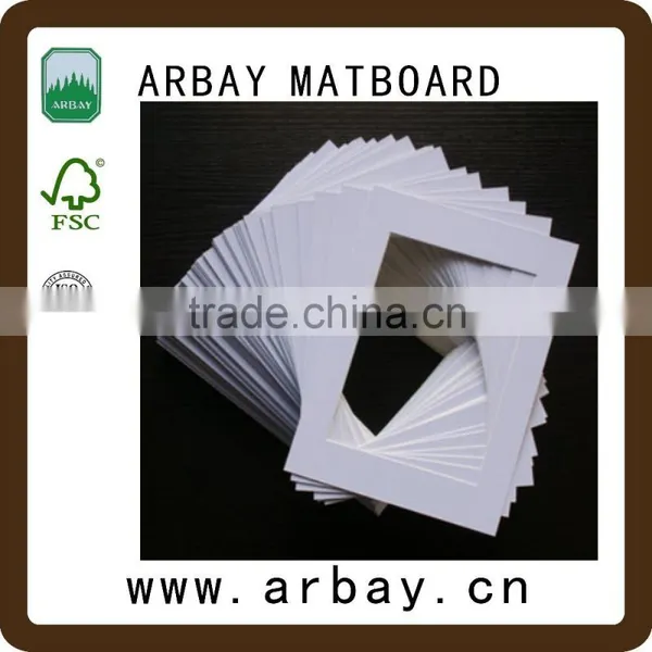Pre-cut Matboard for Frames With Backboard and Bags Passepartout Custom Size Photo Mats photo-6