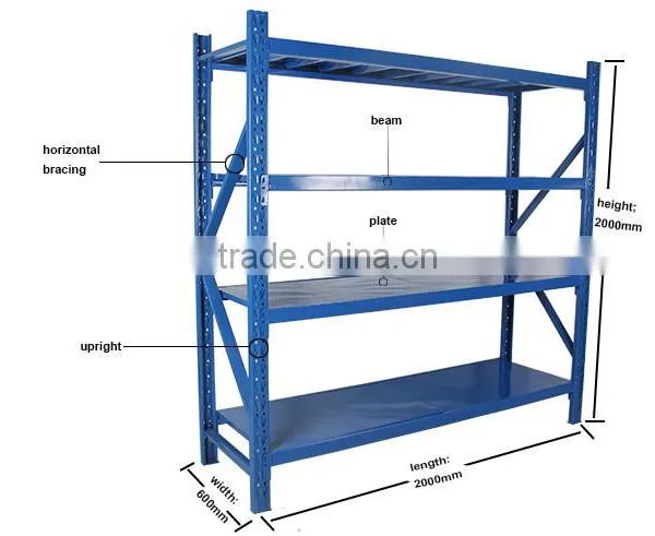 Manufacturers Boltless Garage Metal Storage Shelf Storage Rack photo-4