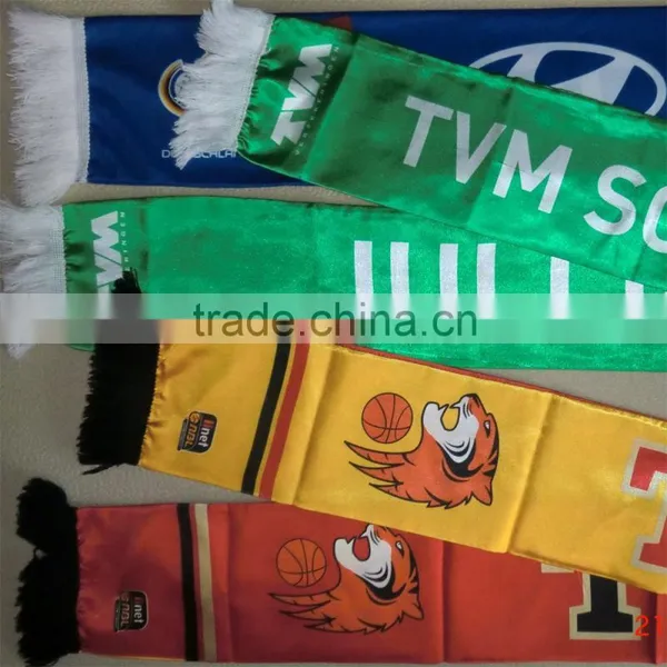 Polyester, Heat Transfer Printing, Soccer Scarf, 2014 World Cup Scarves, OEM Offered photo-2