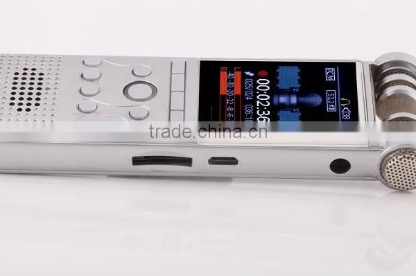 Silver Micro Hidden Professional Voice Recorder for Important Meeting photo-3