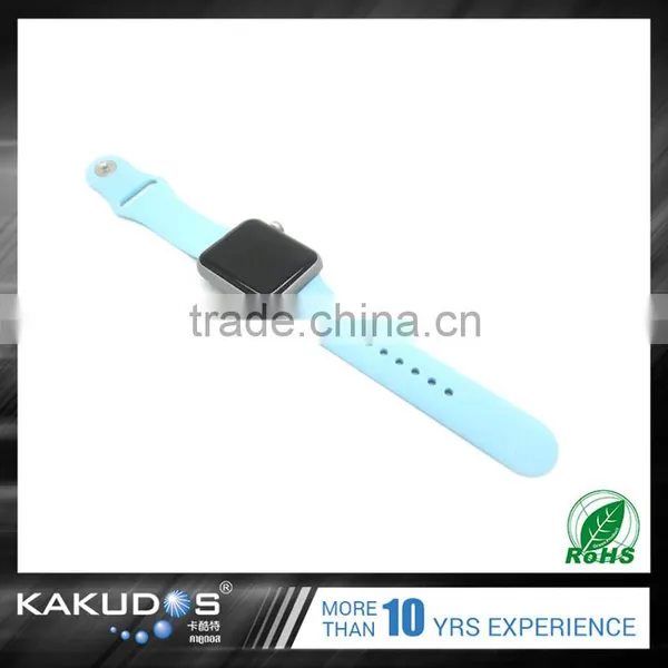 Creative Design Can Custom Logo Popular Silicone Colorful Watch Belt photo-2