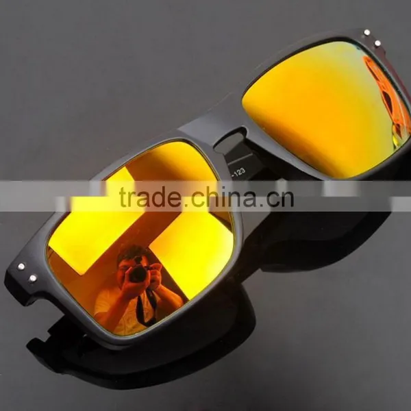 Chopper Wind Resistant Sunglasses Sports Motorcycle Riding Reflective Glasses photo-2