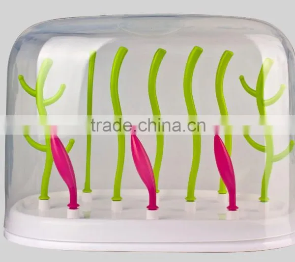 Standing Baby Milk Bottle Accessories Drying Rack and Shelf for Wholesale photo-3