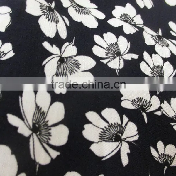 China Viscose Fabric Manufacturer Make-to-order Fashion Woven Rayon Fabrics, Printed 100% Rayon Fabric photo-5